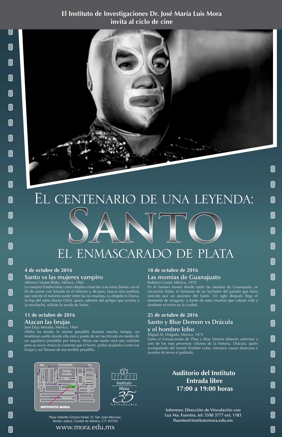 Calendario Eventos Martes De Cine Club El Centenario De Una